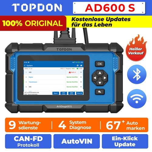 Topdon ad600s profi - topdon, kfz