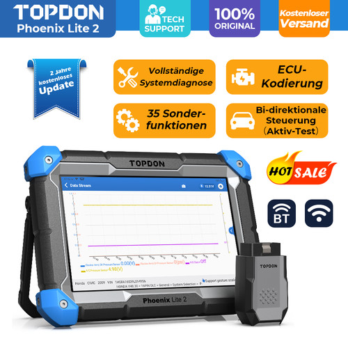 Topdon phoenix lite profi - phoenix,