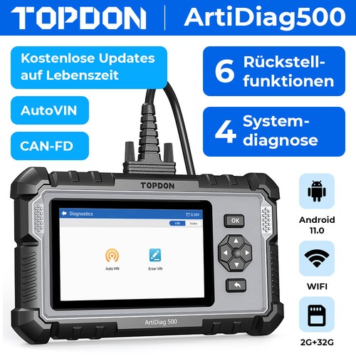 Topdon artidiag500 profi - artidiag500,