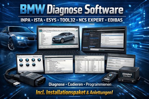 Bmw diagnose software bundle - software,