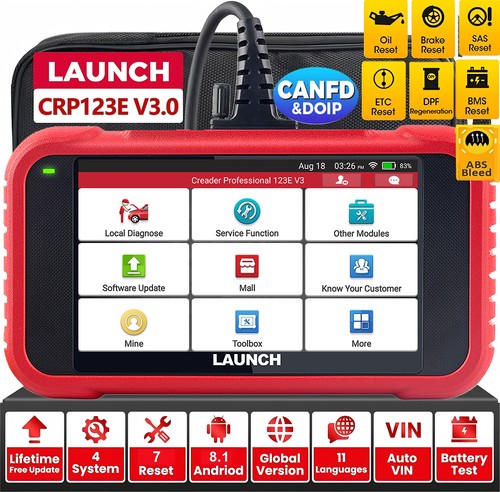 2026 launch crp123e kfz - launch, v3.0